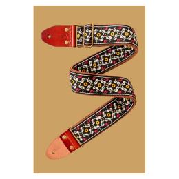 Correa para guitarra y bajo Stagg SWO-30TH Yellow