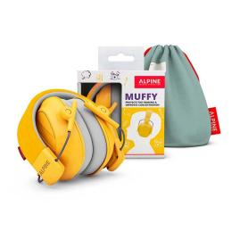 Alpine Muffy Kids Yellow - Protector acústico para niños
