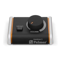 Controlador de volumen para monitores Palmer Monicon S G2 G