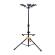 Soporte triple guitarra Hercules GS-432B+ 3-Way Guitar Stand