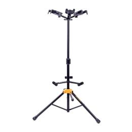 Soporte triple guitarra Hercules GS-432B+ 3-Way Guitar Stand