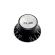 Set de botones Fred's Reflector Knobs Volume Silver Top (2pcs)