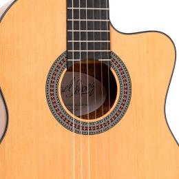 Guitarra clásica electrificada Angel Lopez Alicante SM-CE