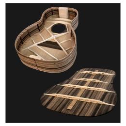 Guitarra acústica Parlor Bromo BAR6E