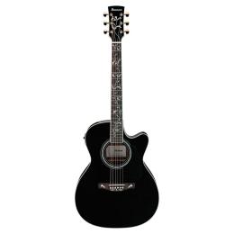 Guitarra acústica Ibanez AC391RCE-BKH