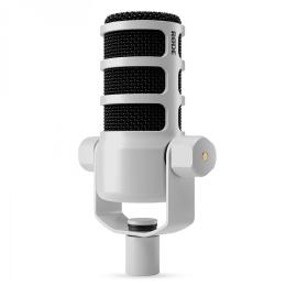 Micrófono broadcast Rode PodMic White