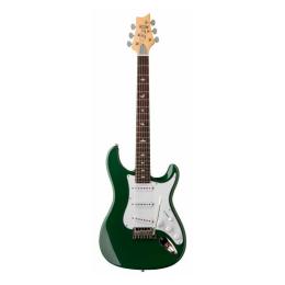 Guitarra eléctrica John Mayer PRS SE Silver Sky Lauren Green