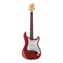Guitarra eléctrica John Mayer PRS SE Silver Sky Derby Red