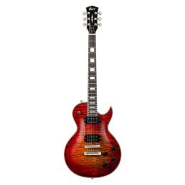 Guitarra eléctrica Cort CR 300 Deluxe Flaming Burst