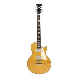 Guitarra eléctrica tipo Les Paul Sire Larry Carlton L7 New Gen Metallic Gold