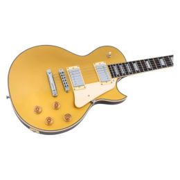 Guitarra eléctrica tipo Les Paul Sire Larry Carlton L7 New Gen Metallic Gold