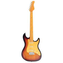 Guitarra eléctrica tipo Strato Sire Larry Carlton S7 New Gen MN 3 Tone Sunburst