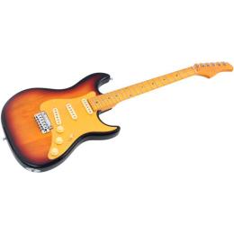 Guitarra eléctrica tipo Strato Sire Larry Carlton S7 New Gen MN 3 Tone Sunburst