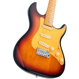 Guitarra eléctrica tipo Strato Sire Larry Carlton S7 New Gen MN 3 Tone Sunburst