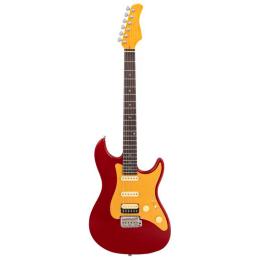 Guitarra eléctrica Sire Larry Carlton S7 HSS New Gen RW Candy Apple Red