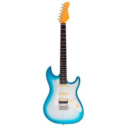 Guitarra eléctrica Sire Larry Carlton S7 HSS New Gen RW Skyburst Sparkle