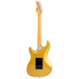 Guitarra eléctrica Sire Larry Carlton S7 HSS New Gen RW Metallic Gold