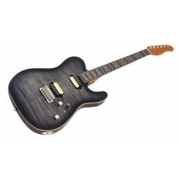 Guitarra eléctrica Sire Larry Carlton T7 FM New Gen Transparent Black