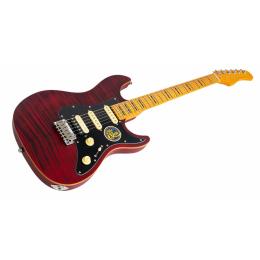 Guitarra eléctrica Sire Larry Carlton S7 FM New Gen See Through Red