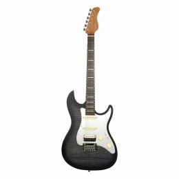Guitarra eléctrica Sire Larry Carlton S7 FM New Gen Transparent Black
