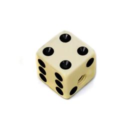 Set de botones All Parts Unmatched Dice Knobs Cream (2pcs)