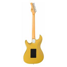 Guitarra eléctrica tipo Strato Sire Larry Carlton S3 New Gen Metallic Gold
