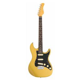 Guitarra eléctrica tipo Strato Sire Larry Carlton S3 New Gen Metallic Gold