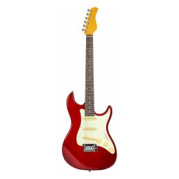 Guitarra eléctrica tipo Strato Sire Larry Carlton S3 New Gen Candy Apple Red