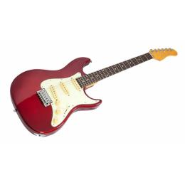 Guitarra eléctrica tipo Strato Sire Larry Carlton S3 New Gen Candy Apple Red