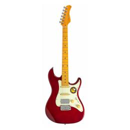 Guitarra eléctrica Sire Larry Carlton S5 HSS Candy Apple Red
