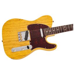 Guitarra eléctrica Fender MIJ Limited Telecaster Raw Ash RW VNT