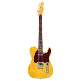 Guitarra eléctrica Fender MIJ Limited Telecaster Raw Ash RW VNT