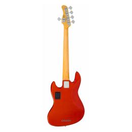 Bajo 5 cuerdas Sire Marcus Miller V7 Vintage Swamp Ash-5 (2nd Gen) Bright Metallic Red