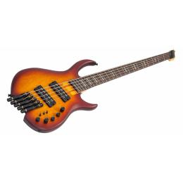 Bajo multiescala sin clavijero 5 cuerdas Sire Marcus Miller M6 Headless-5 Tobacco Sunburst Satin