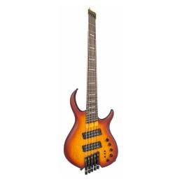Bajo multiescala sin clavijero 5 cuerdas Sire Marcus Miller M6 Headless-5 Tobacco Sunburst Satin