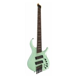 Bajo multiescala sin clavijero 5 cuerdas Sire Marcus Miller M6 Headless-5 Surf Green Metallic Satin