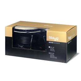 Bongo de madera Stagg BW-200-BK Wood Bongo