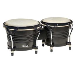 Bongo de madera Stagg BW-200-BK Wood Bongo