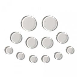 Sordinas para batería SlapKlatz PRO-CL 12 Gel Pads Clear