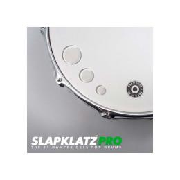 Sordinas para batería SlapKlatz PRO-CL 12 Gel Pads Clear