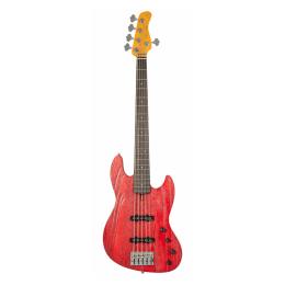 Bajo eléctrico de 5 cuerdas Sire Marcus Miller V6-5 Candy Apple Red