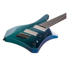 Guitarra de 7 cuerdas multiescala Ibanez A527-NSH Nebula Shift