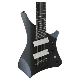 Guitarra de 8 cuerdas multiescala Ibanez A528-IPT Iron Pewter
