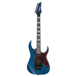 Guitarra eléctrica serie Prestige Ibanez RG653DX-TDF Transparent Deep Blue Flat