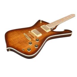Guitarra eléctrica Ibanez IC420MFM-CML Caramel Burst Low Gloss