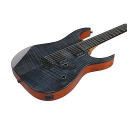 Guitarra eléctrica Ibanez GRGR221FA-TDK Transparent Indigo Black