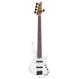 Bajo eléctrico 5 cuerdas Ibanez MDM1005-PW Pearl White