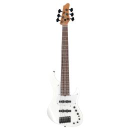 Bajo eléctrico 6 cuerdas Ibanez MDM1006-PW Pearl White