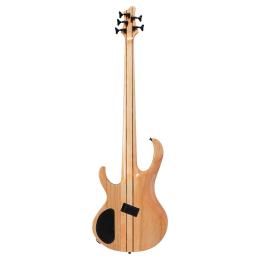 Bajo eléctrico de 5 cuerdas multiescala Ibanez BTB805MS-FNL Florid Natural Low Gloss
