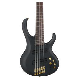 Bajo eléctrico de 5 cuerdas multiescala Ibanez BTB605LM-BKF Black Flat